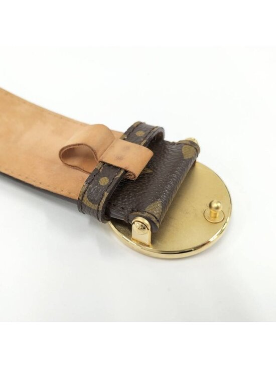 Louis Vuitton Belt Santure T & b Monogram 36 90 M6975